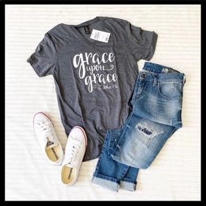 Grace Upon Grace Christian Shirt
